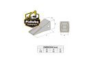 1U3252 Dente Escavadeira Caterpillar - Medidas