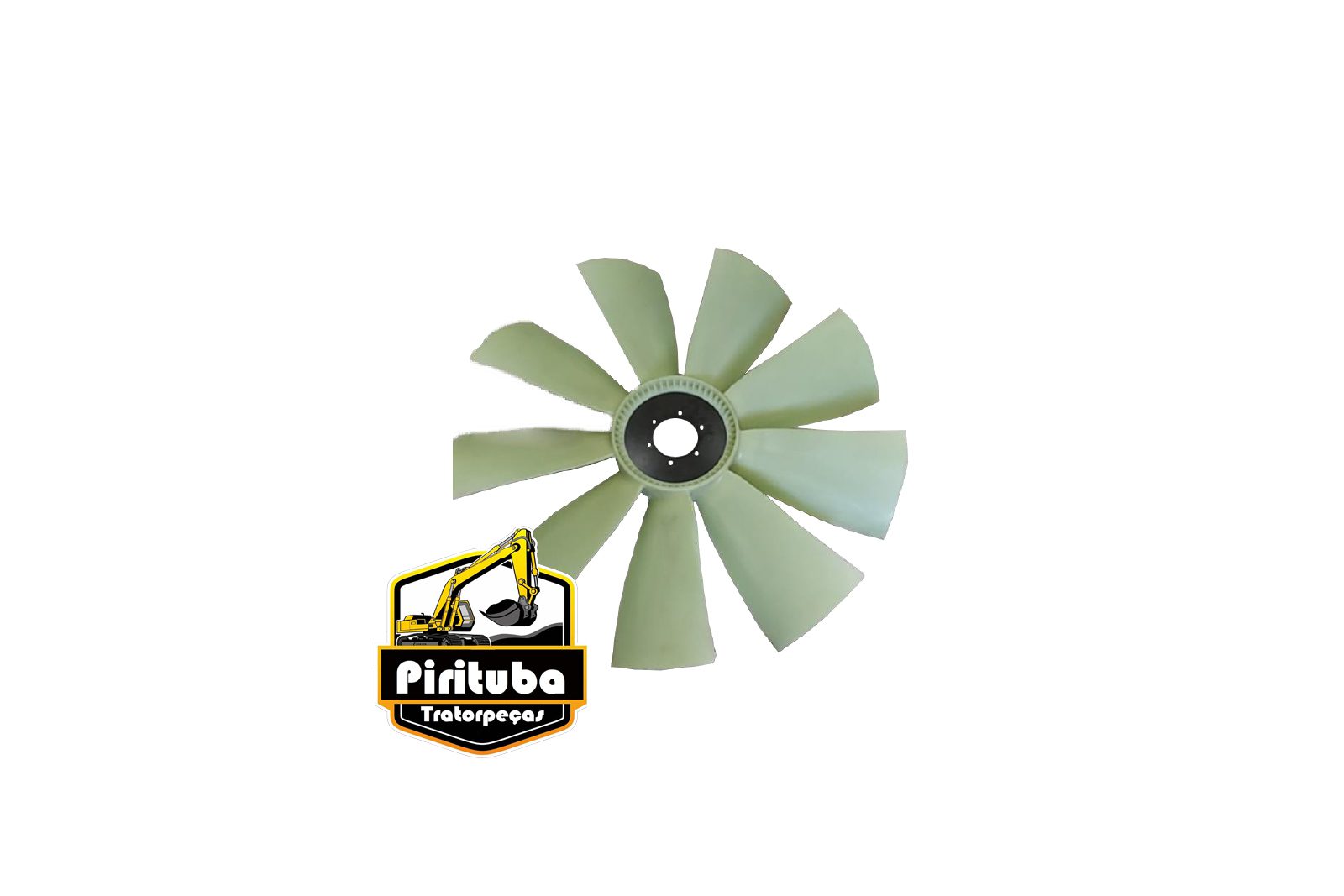 84376641 HÉLICE DO VENTILADOR COLHEDORA DE CANA CASE A8800 / A8810